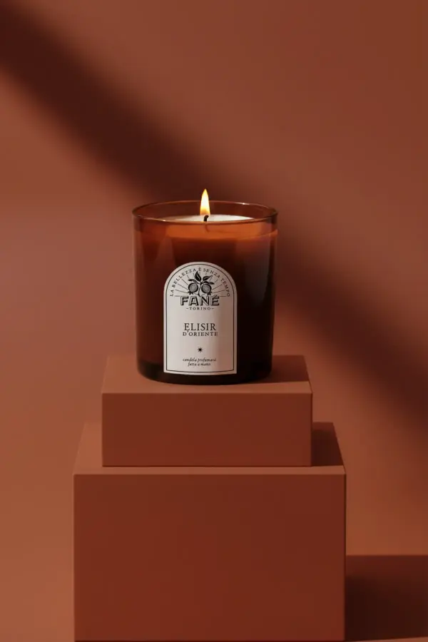 Candela profumata Elisir D'Oriente - Fané HERBARIUM - Le candele profumate di ispirazione botanica