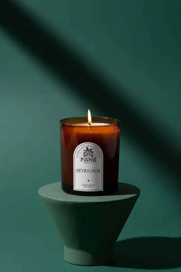 Candela profumata Petrichor Dopo la Tempesta - Fané HERBARIUM - Le candele profumate di ispirazione botanica